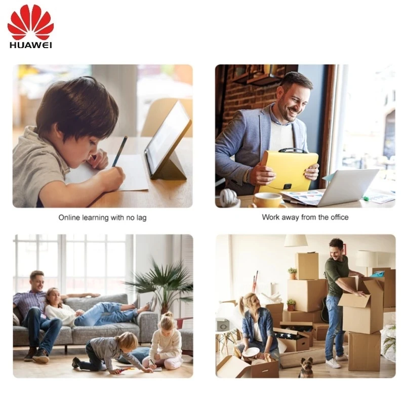 Unlocked 4G WiFi Router With Sim Card Huawei CPE Pro 2 B628-265 LTE Cat12 Up To 600Mbps 2.4G 5G AC1200 Lte WIFI PK B818 B715 | Компьютеры