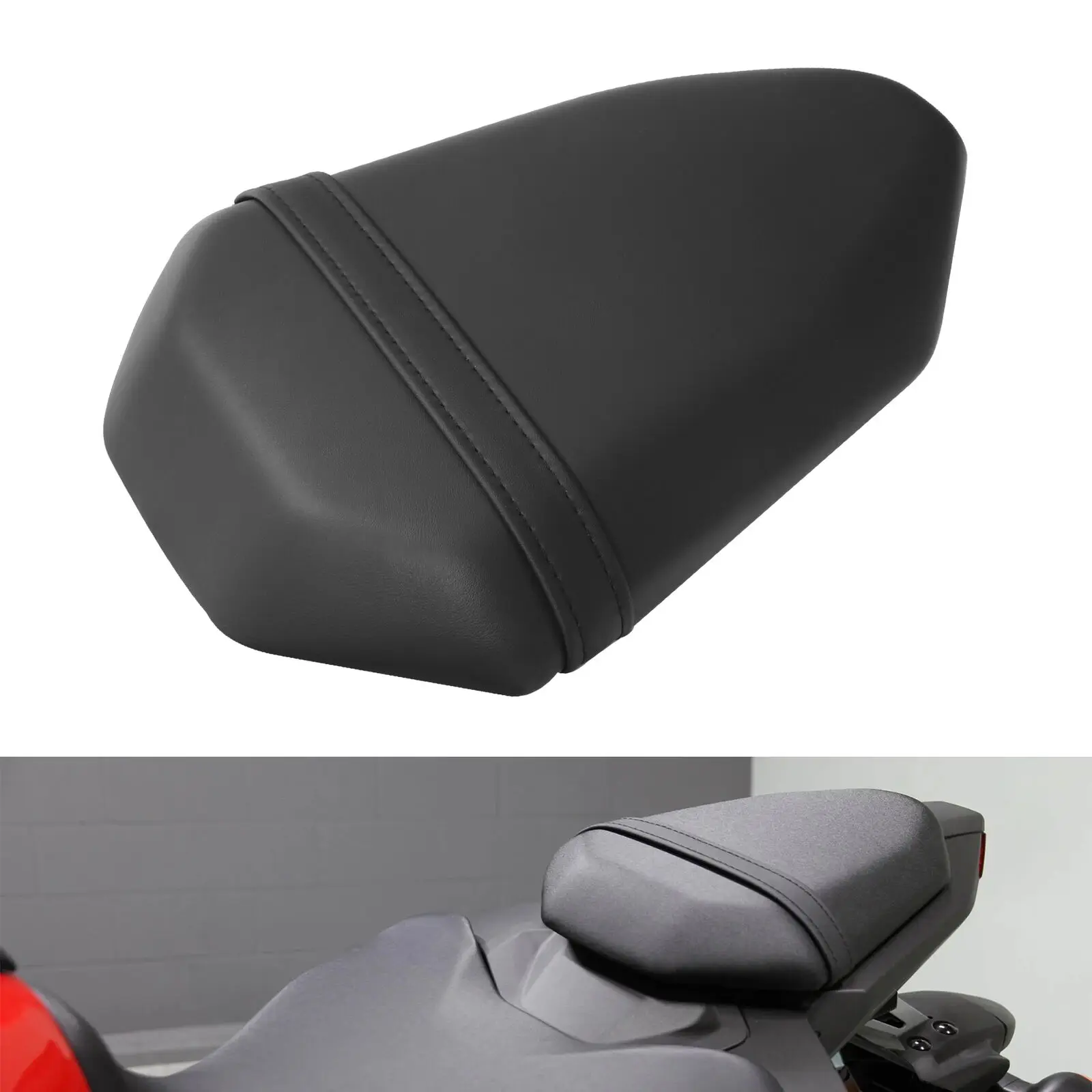 

Motorcycle Rear Passenger Pillion Seat Cushion For Yamaha FZ07 F Z07 2014-2017