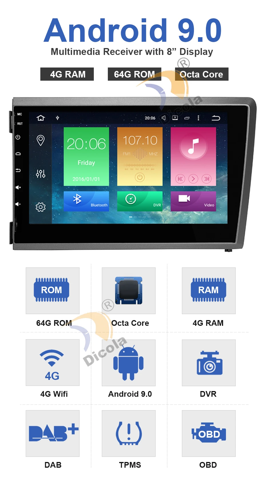 " ips 4G LTE Android 9 автомобильный DVD ПК Мультимедийный dvd-плеер gps Navi Стерео Радио Fit VOLVO S60 V70 XC70 2000 2001 2002 2003 2004