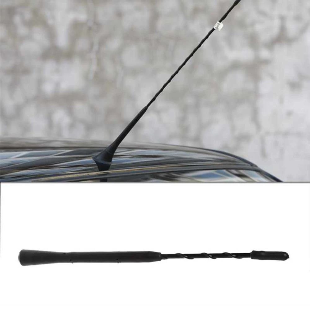 

Antenna Aerial AM/FM Radio Replacement 9" Roof Mast Whip Amplified Fuba for BMW Mazda Toyota
