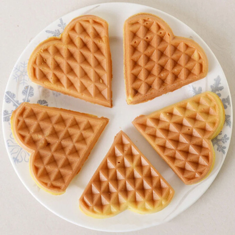 Вафельница форма для вафель поднос силиконовая печенья пирога посуда выпекания