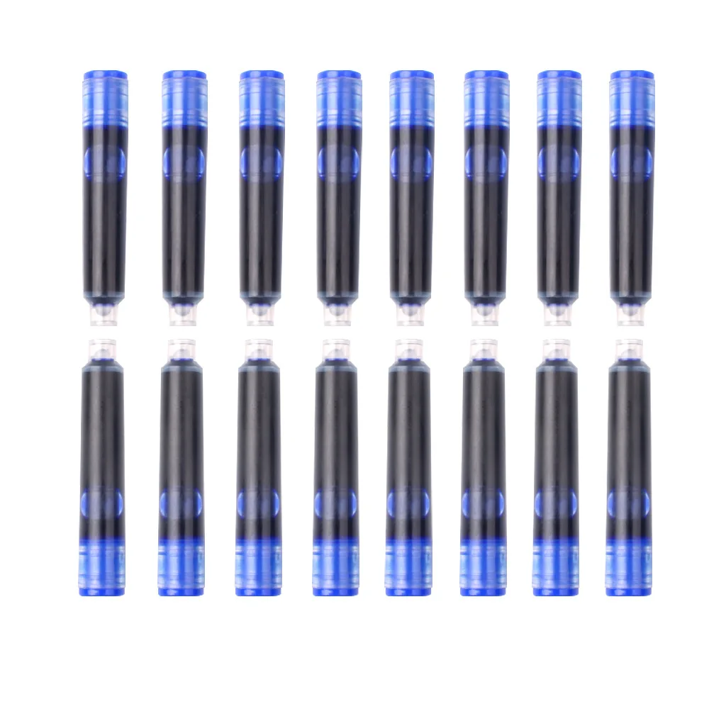 

10 сменных чехлов для ручек со стираемыми синими и черными чернилами, универсальный чернильный чехол 2,6/3,4 мм