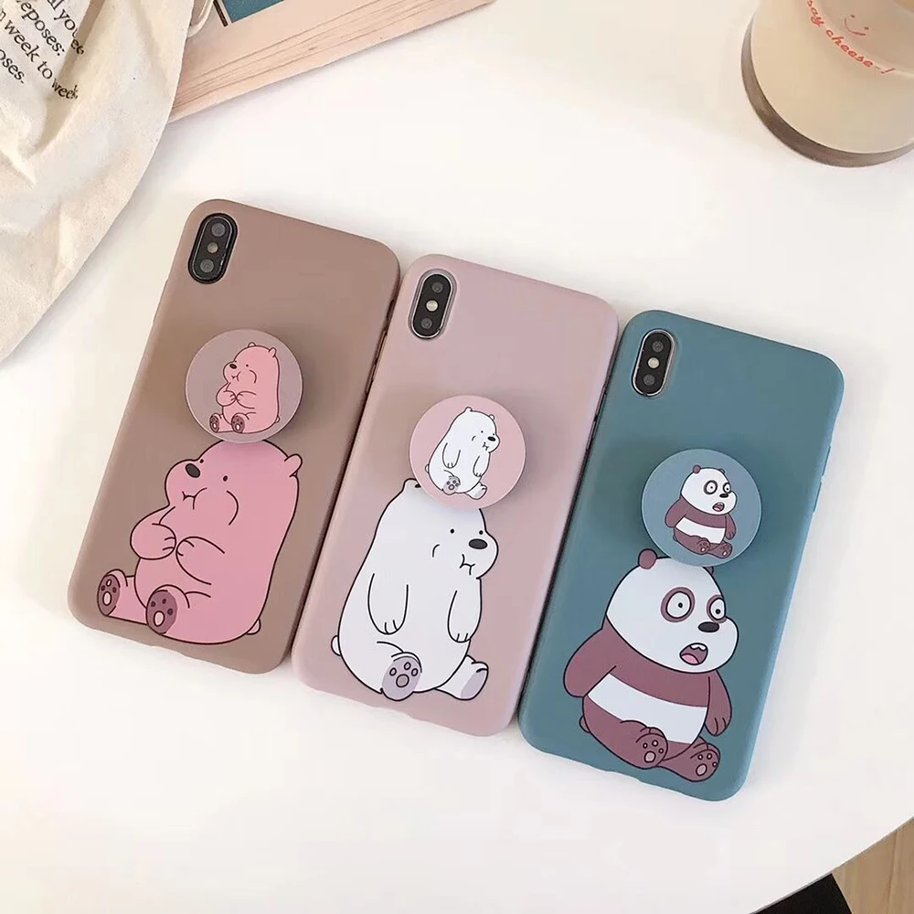 Мы вся правда о медведях игрушечный Единорог жидкости крышка для Vivo IQ00 V17 Neo S1 Y7S Z5 V15 X20 X23H X27 X9 X9S V5 Plus Мягкий чехол для телефона чехол