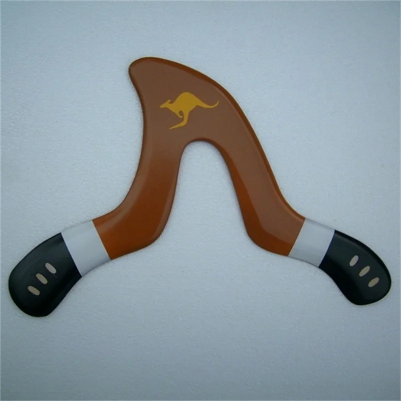 Ручной работы деревянные Бумеранг Детские Взрослые уличные игрушки личное