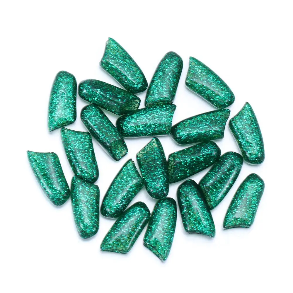 20 шт. Модные Разноцветные мягкие силиконовые чехлы для когтей собак и кошек Кепка