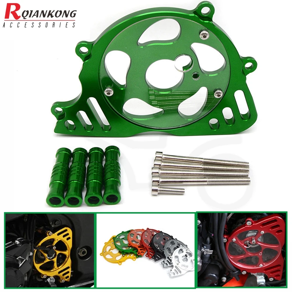 Передняя Звездочка мотоцикла защитная крышка цепи двигателя левая сторона для