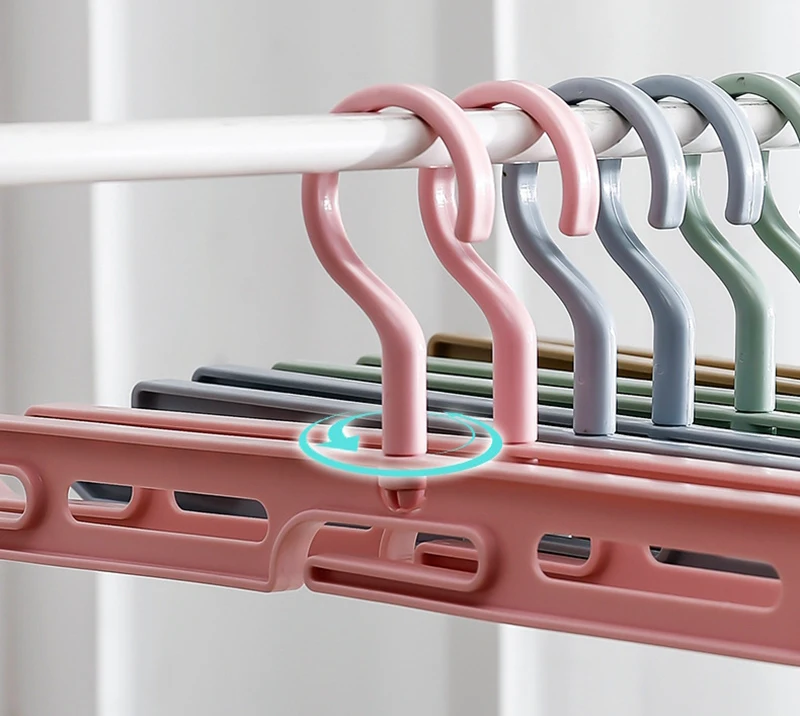 1 шт. пластиковая вешалка для брюк джинсов|Вешалки и крючки| |