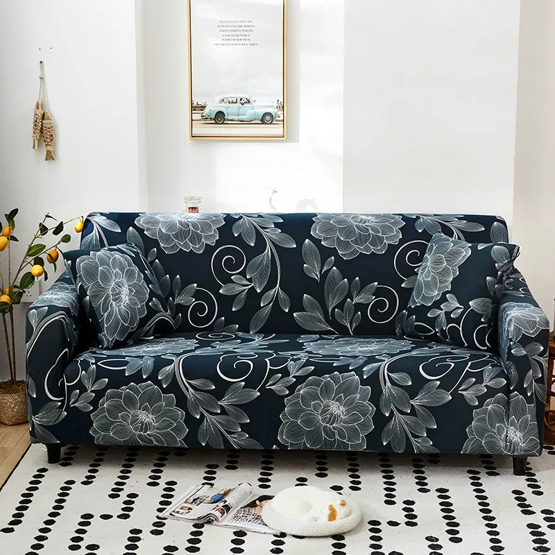 

Elastic Three or Four-seat Sofa Cover All-inclusive Cover Four Seasons Universal Combination Living Room Sofa Cover Full Cover