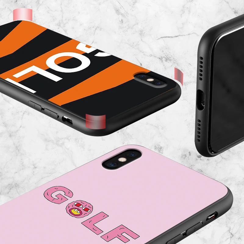 Чехол для телефона iPhone 11 Pro Max XR XS MAX X Golf Wang Apple 8 7 6 5S s Plus Силиконовый ТПУ