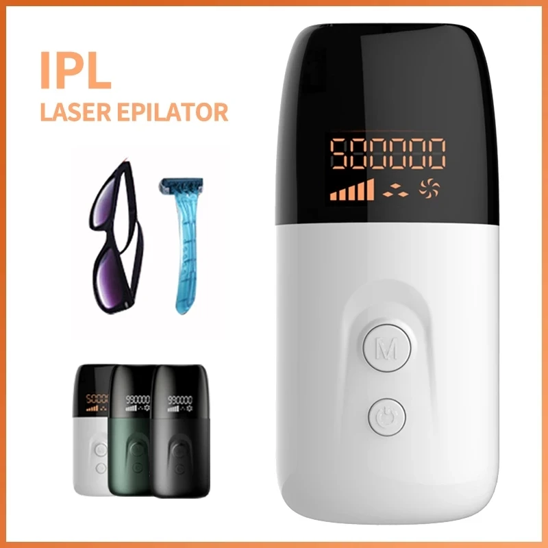 

Лазерный эпилятор 990000 вспышка импульсный свет IPL депилятор для удаления волос 5 уровней Перманентный безболезненный Фотоэпилятор для лица ...