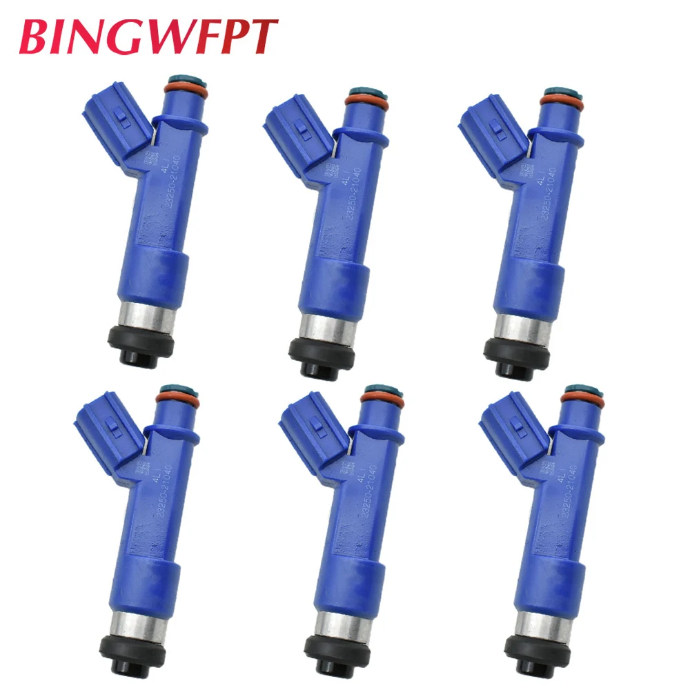 

6PCS Fuel Injectors For Toyota Yaris / Vios 2006-2016 For Corolla 2000-2015 23209-21040 23250-21040 Car Injection