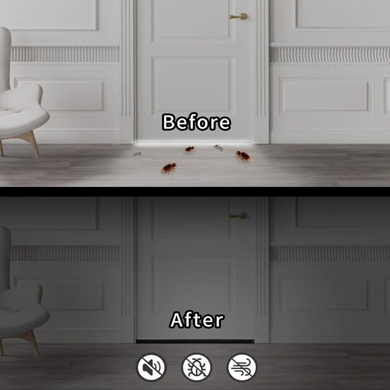 Уплотнительная лента для нижней двери складная пенопластовая уплотнительная