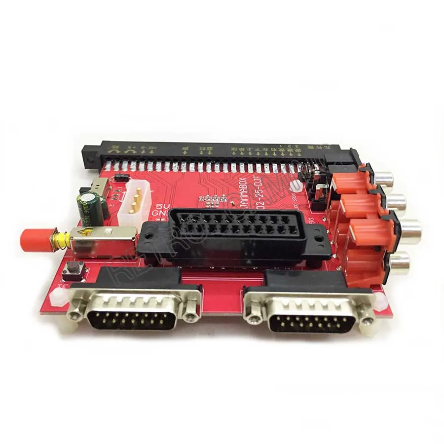 SNK материнская плата JAMMA в DB 15PIN Joypad Конвертация платы JAMMA CBOX конвертер с выходом SCART