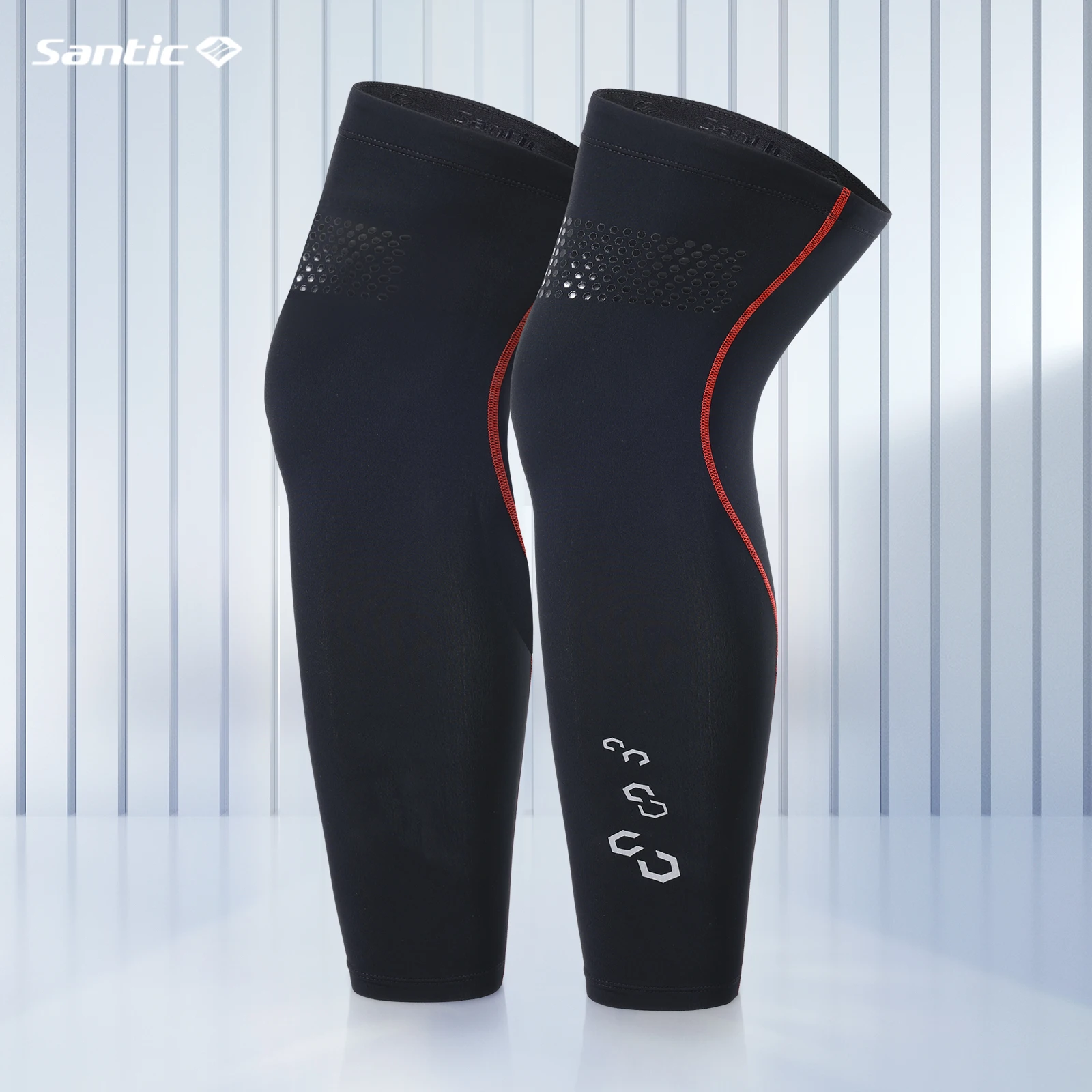 

Мужские велосипедные гетры Santic, зимние ветрозащитные леггинсы для горных дорог