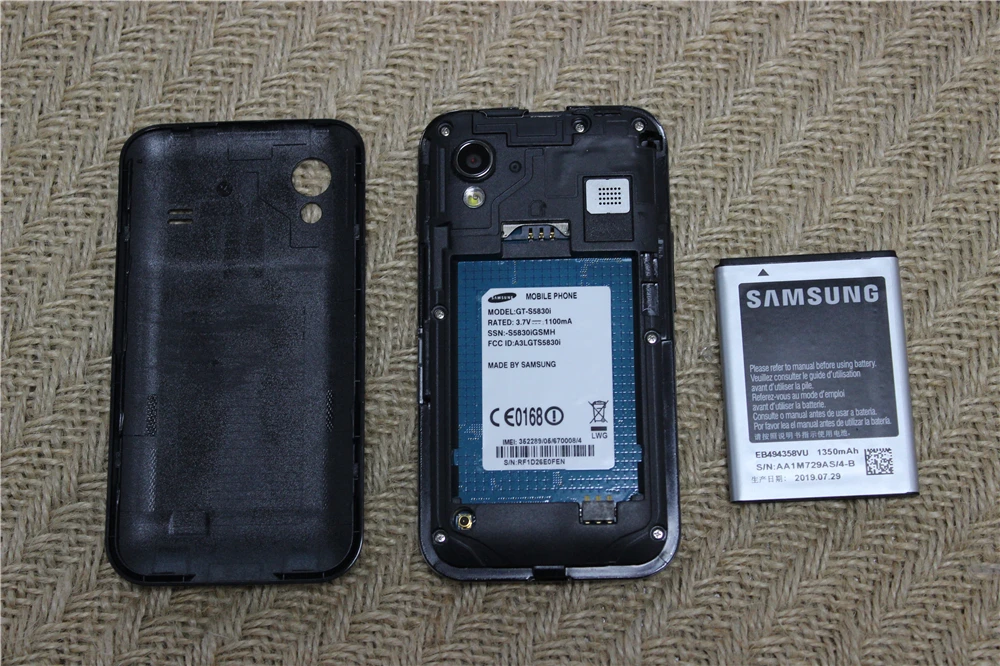 S5830i разблокированный samsung Ace S5830i gps 5MP камера Bluetooth wifi 3g отремонтированный мобильный телефон