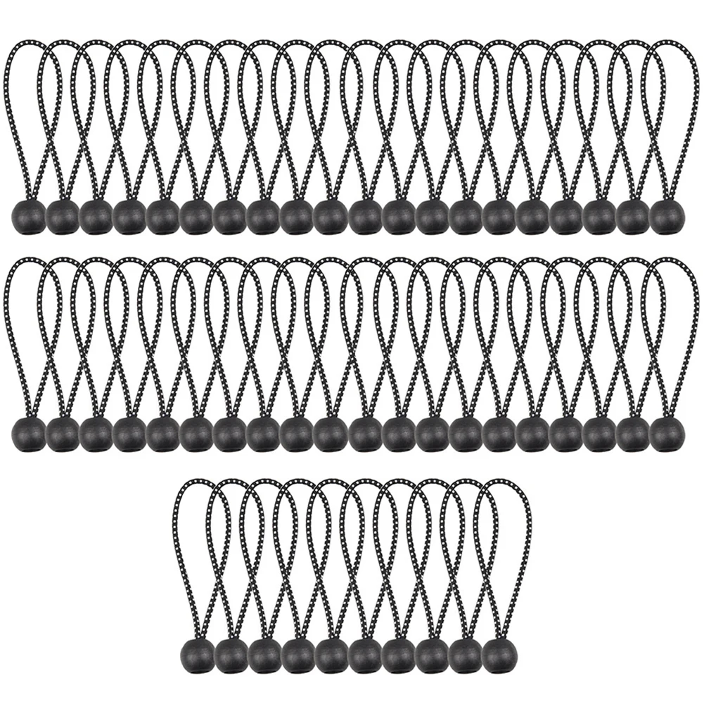 20/50 шт. эластичные шнуры для палатки шарики затягивающий шнур брезент навес