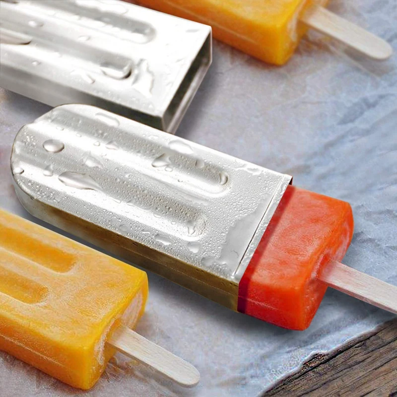 Набор из 3 многоразовых форм и стеллажей для приготовления мороженого