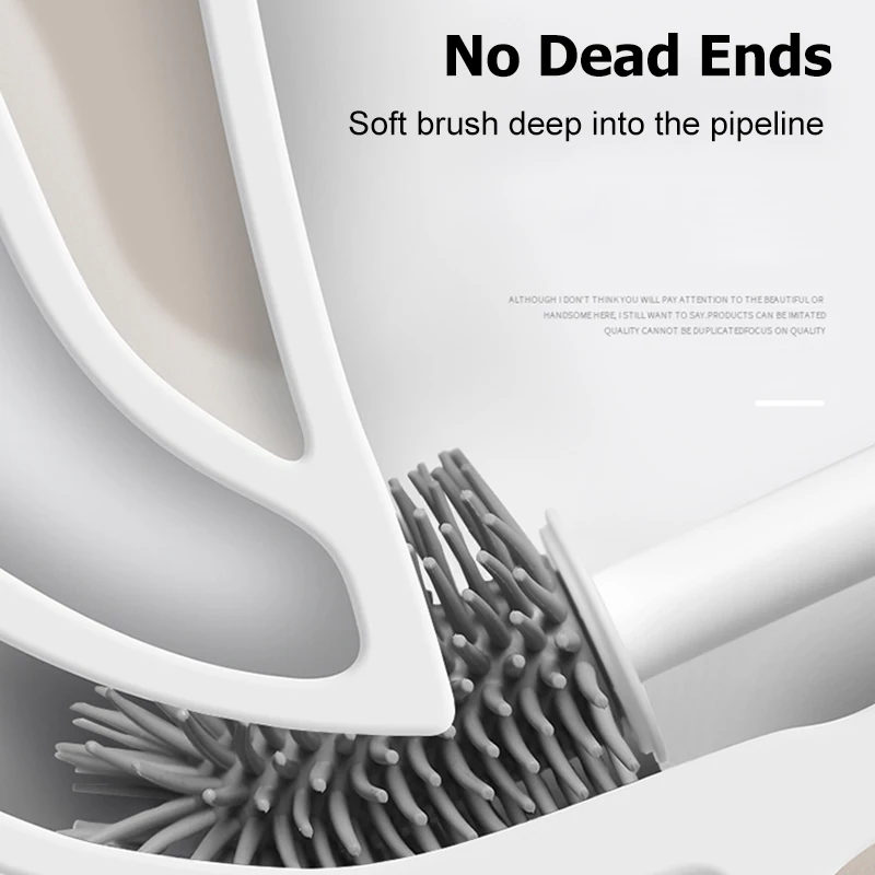 ONEUP настенный TPR держатель для туалетной щетки мягкая резиновая Чистящая щетка