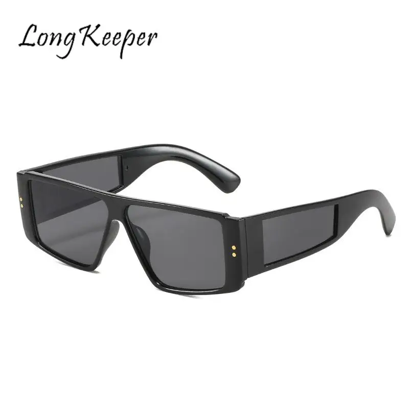 

LongKeeper Vintage Fashion Square Sunglasses Women Men Brand Designer Punk Sun Glasses Female Rectangle Eyewear Oculos De Sol UV