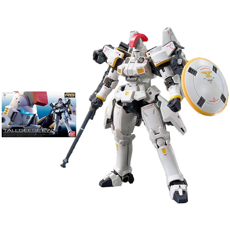 Bandai gundam modelo kit anime figura rg 28 1/144 OZ-00MS tallgeese ew genuíno gunpla modelo de brinquedo ação figura brinquedos para crianças