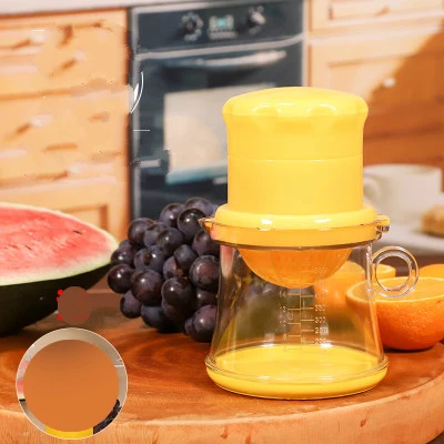 

Plastic Mini Manual Juicer Blender Cup Multifunctional Easy Hand Press Manual Juicer Orange Licuadora Kitchen Accessories DG50MJ