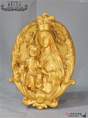 Святых одежда Святой подвеска пластины Madonna holding Иисуса для Экзорцизм