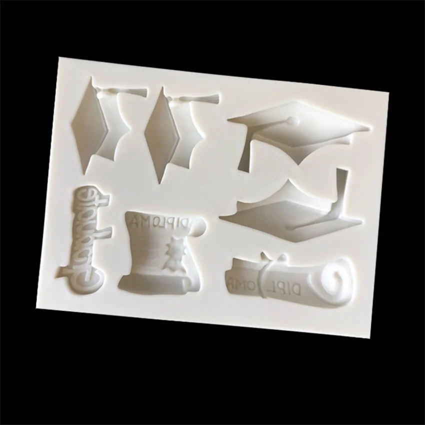 8 5*6 5*1 см сделай сам сахарное ремесло торт винтажная докторская шляпа силиконовая