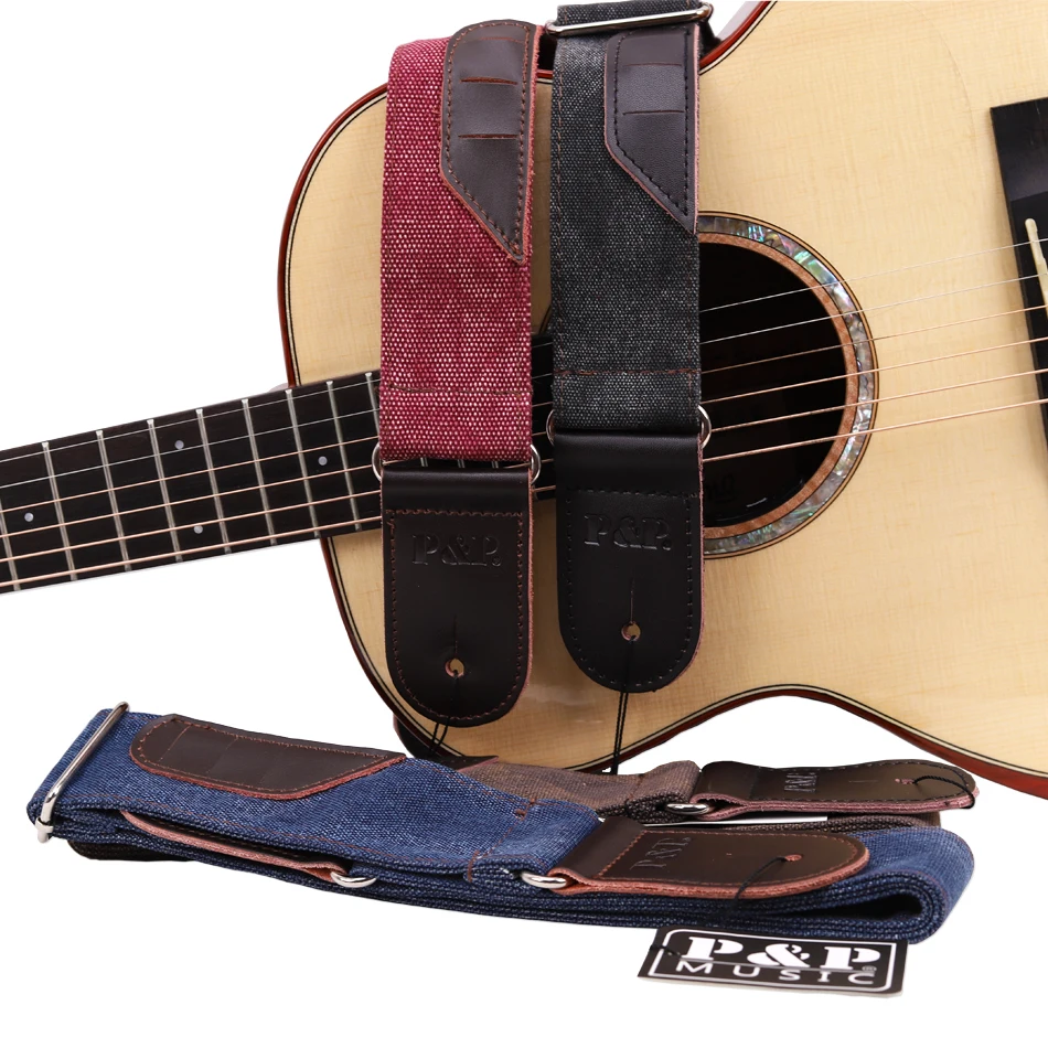 hohe qualität vintage jean made gitarre strap verstellbaren gürtel für akustische elektrische gitarre kuh leder picks halter 3 geschenk