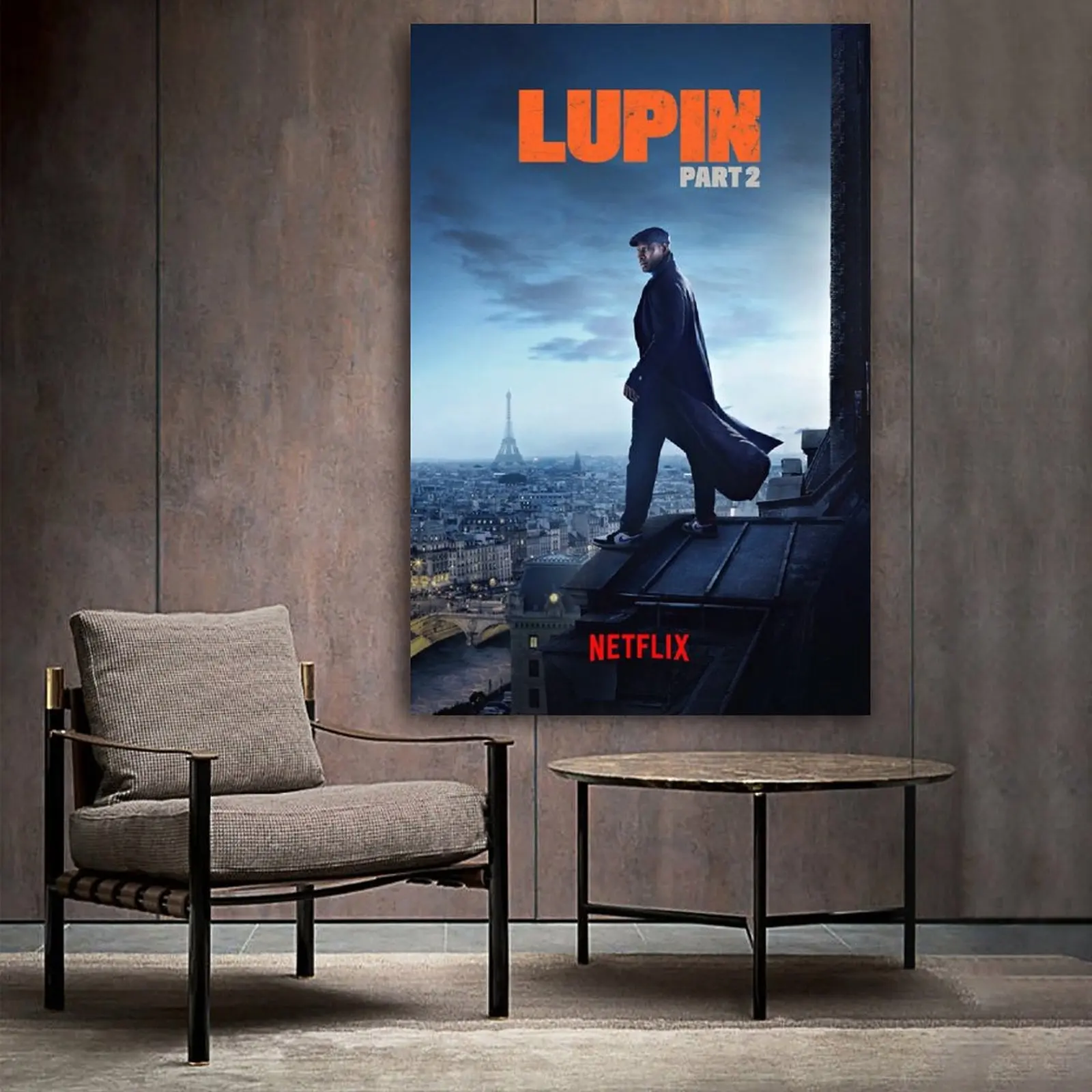 

Lupin Part 2 TV Series Poster Canvas Art Poster and Wall Art Picture Print Modern Family bedroom Decor Posters