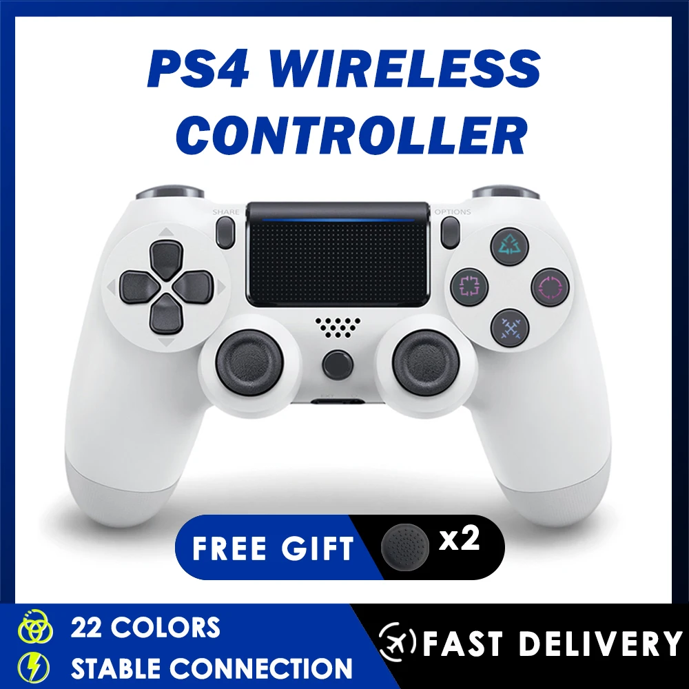 Геймпад для PS4 беспроводной Bluetooth джойстик с вибрацией PS5|Геймпады| |