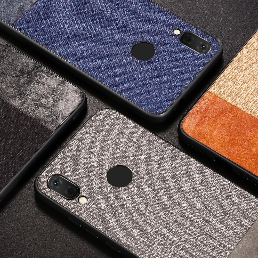 KISSCASE телефон чехол для Red mi Note 7 Чехол Note7 6 Pro тканевый кожаный K20 Xiaomi 9T 9 8 A2 Lite F1 Coque |