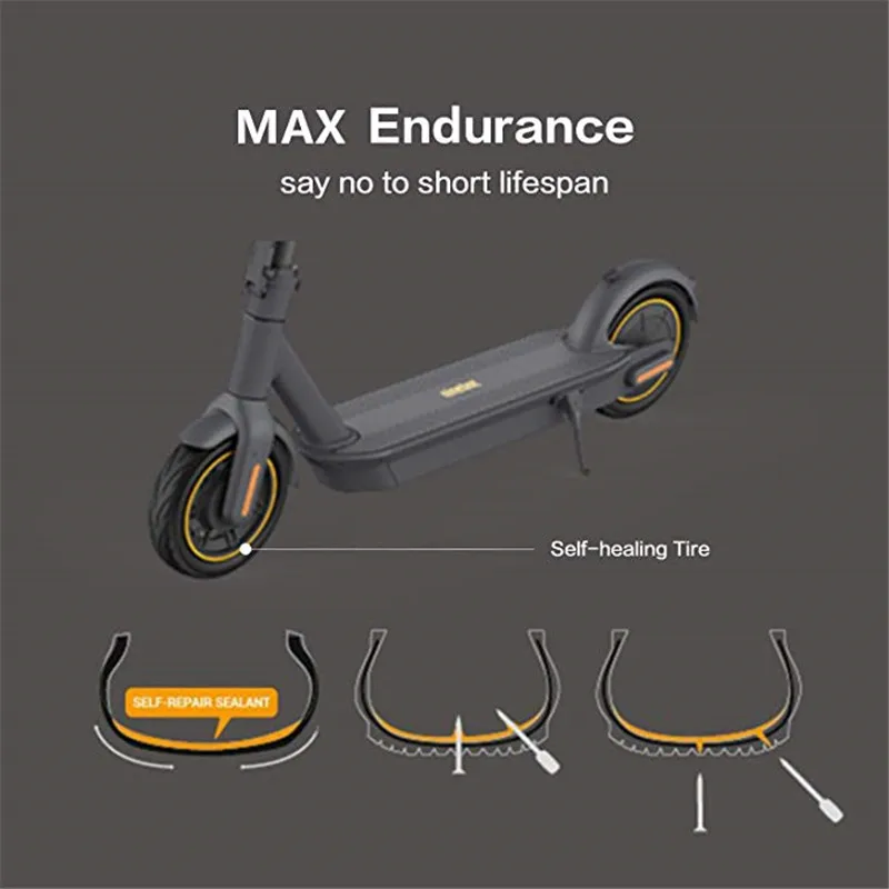 Ninebot MAX G30 Kickscooter 30 км/ч 65 км пробег умный электрический скутер 1" складной с управлением через приложение скейтборд Ховерборд