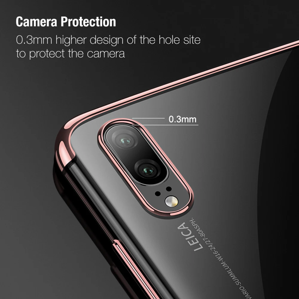 Colorful Transparent Phone Case For HUAWEI Mate 20 P Smart 2019 P20 P30 Lite Pro Nova4e Back Shell Soft Slim Shockproof Cover |