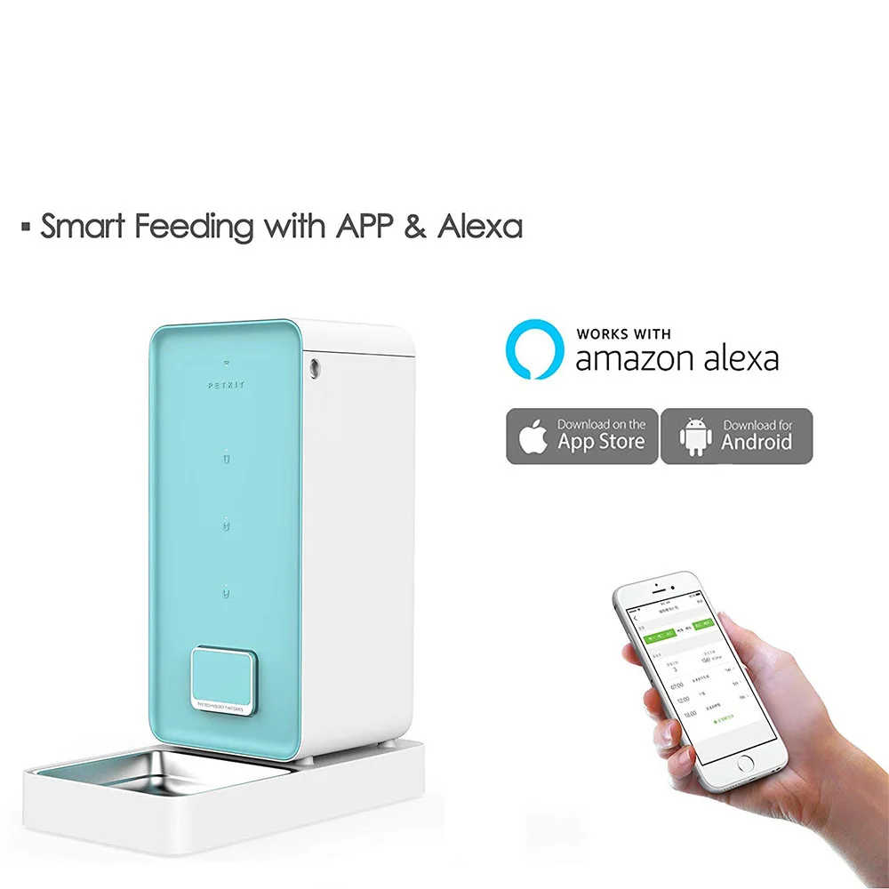 Petkit умная кошка автоматическая кормушка миска для домашних животных Таймер
