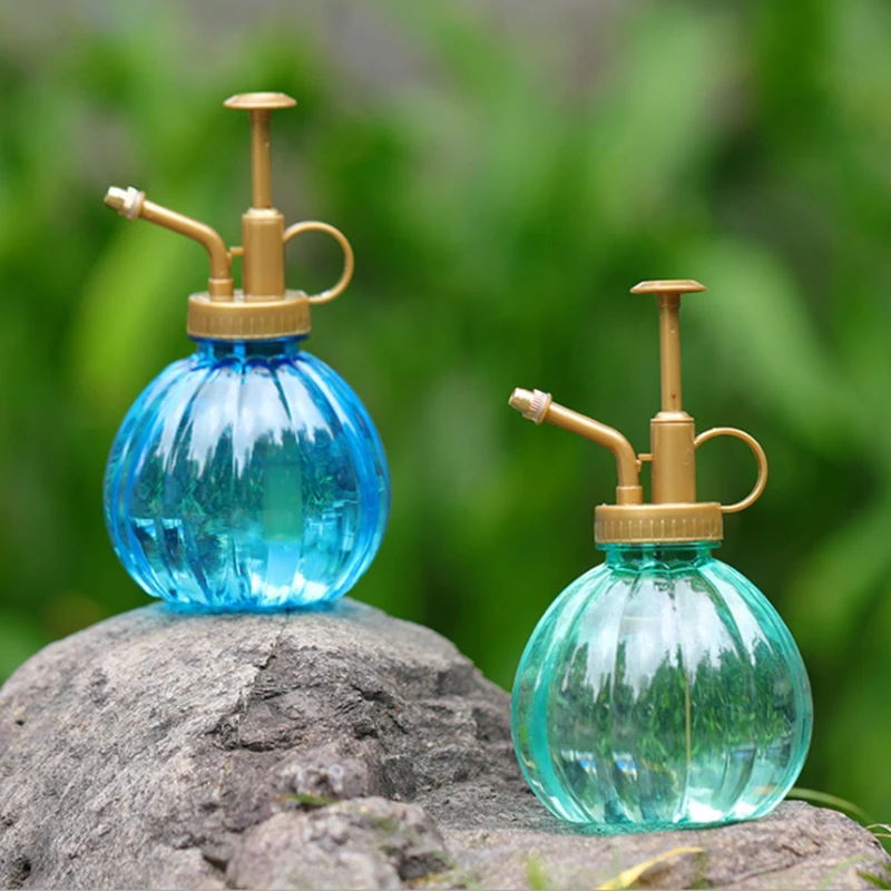 Plant Flower Watering Pot Spray Bottle Garden Mister Sprayer Hairdressing Nursing Watering Can Vintage Luxury 350ml