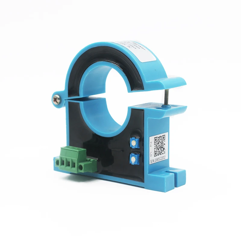 

1 IN 1 OUT PLC DSC Industry AC 0-800A Input 0-10V Output 24VDC Current Sensor Transducer