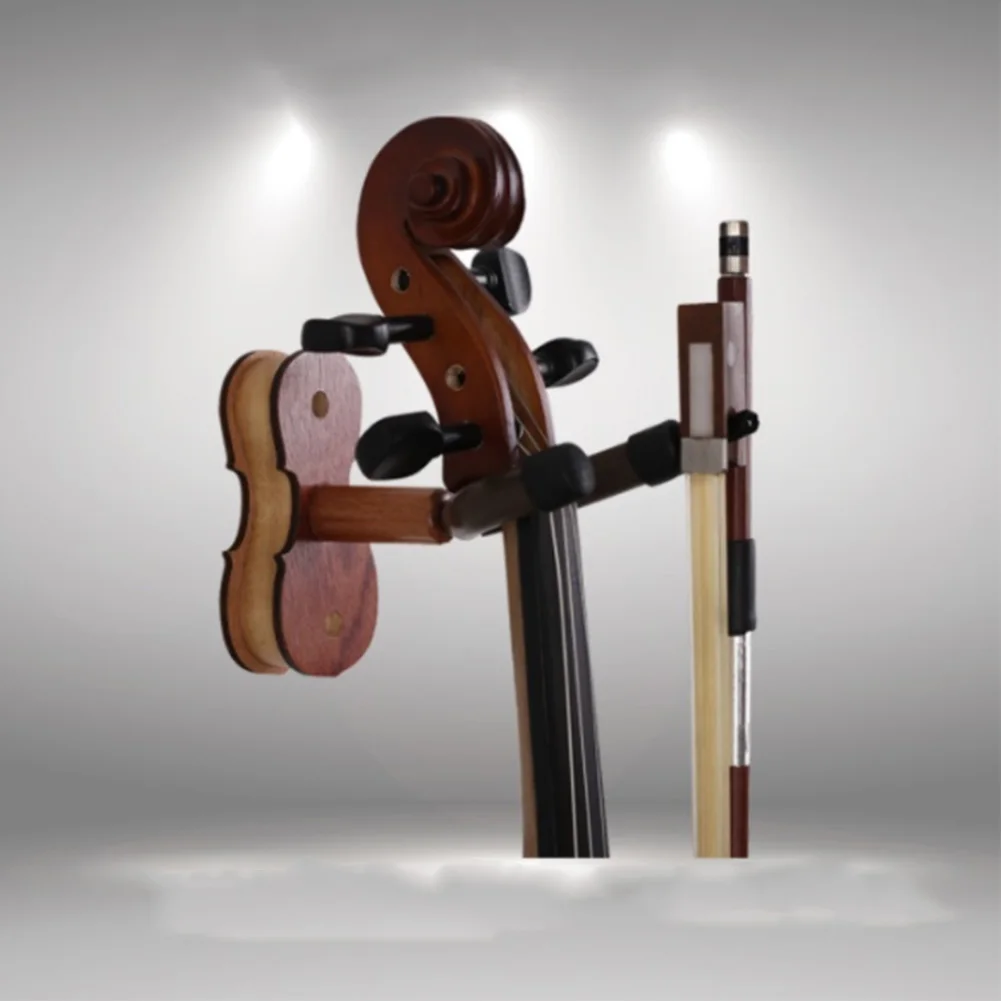 Простая в использовании деревянная вешалка Viola деликатная домашняя скрипка