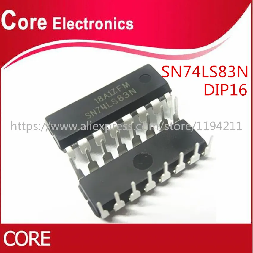 50 шт./лот SN74LS83N SN74LS83 74LS83N DIP 16 Новый|lot lot| |