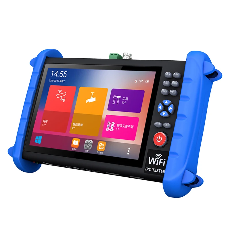 7 в 1 CCTV тестер монитор многофункциональный дюймовый дисплей IPCX IPC H.265 4K IP 8MP TVI CVI AHD