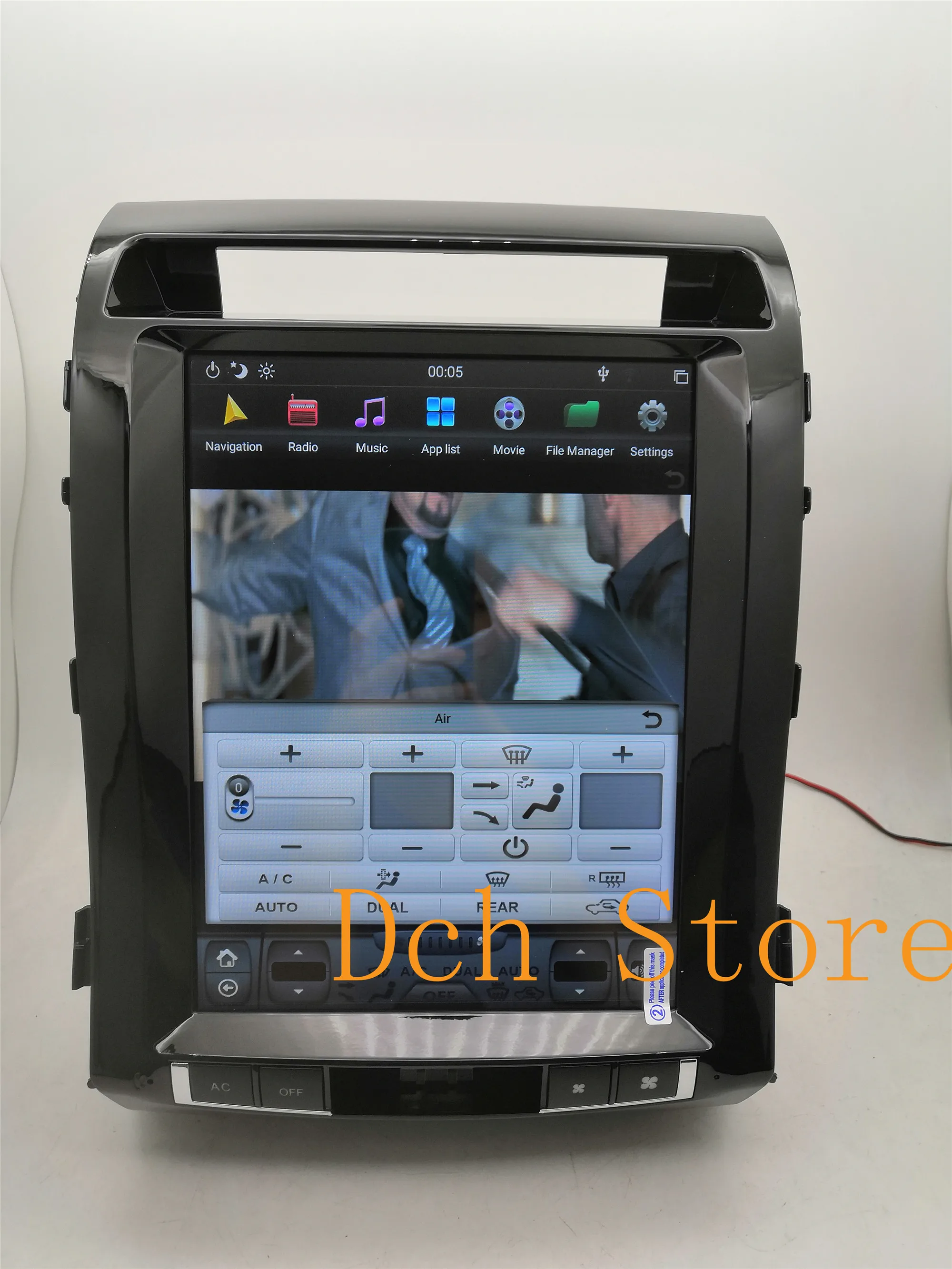 12," Тесла стиль Android 8,1 автомобильный DVD для Toyota LandCruiser land cruiser LC200 2008 2009 2010 2011 2012 2013 PX6