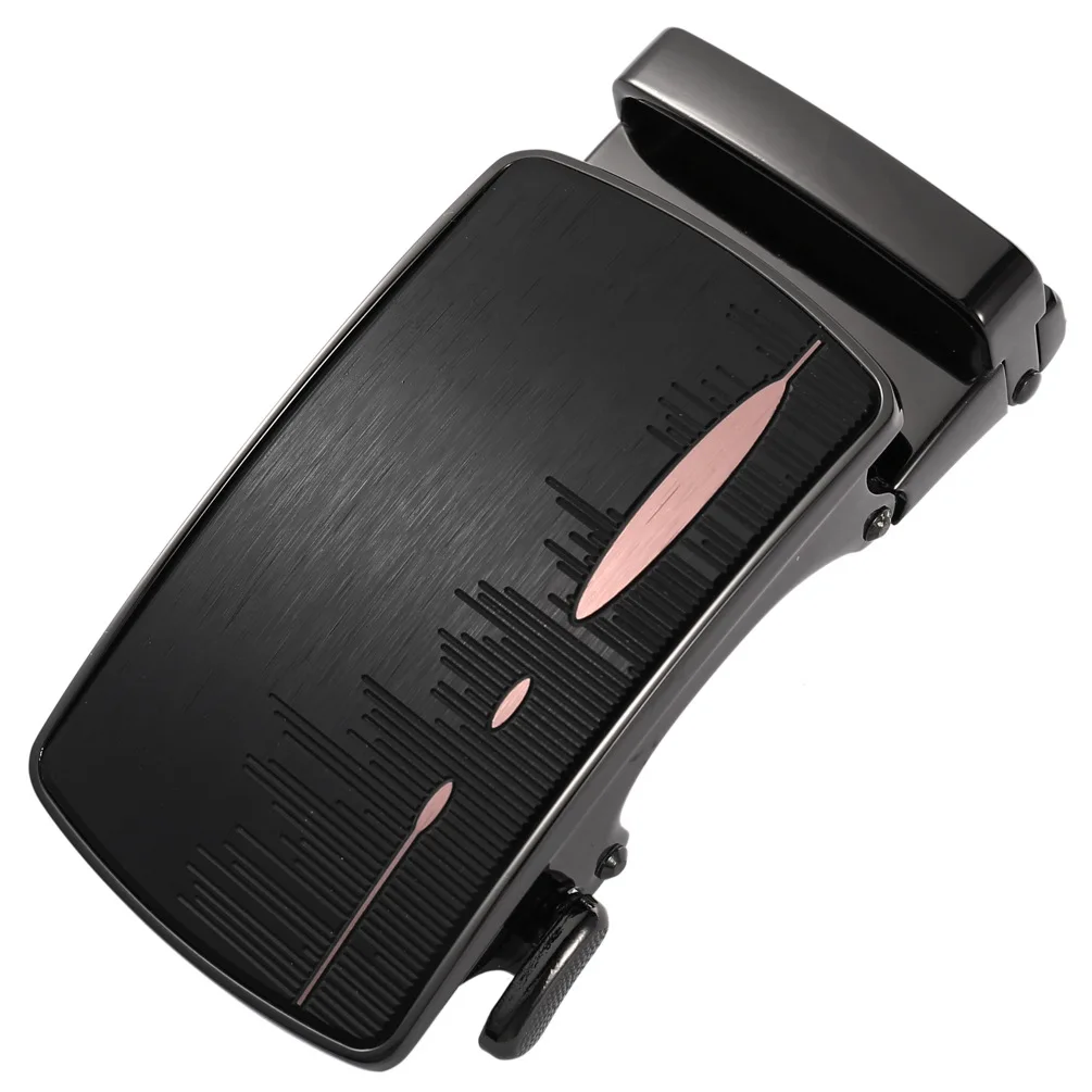 

New Aluminum buckle Automatic Buckle Fashion Men's Business Alloy Automatic Buckle Designer Belts Men 3.5cm LY236-222870
