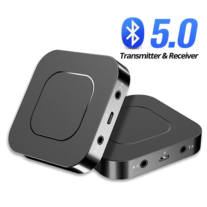

Bluetooth 5,0 аудио приемник передатчик 2 в 1 USB беспроводной адаптер ключ 3,5 мм AUX для ТВ ПК наушников дома стерео автомобиля