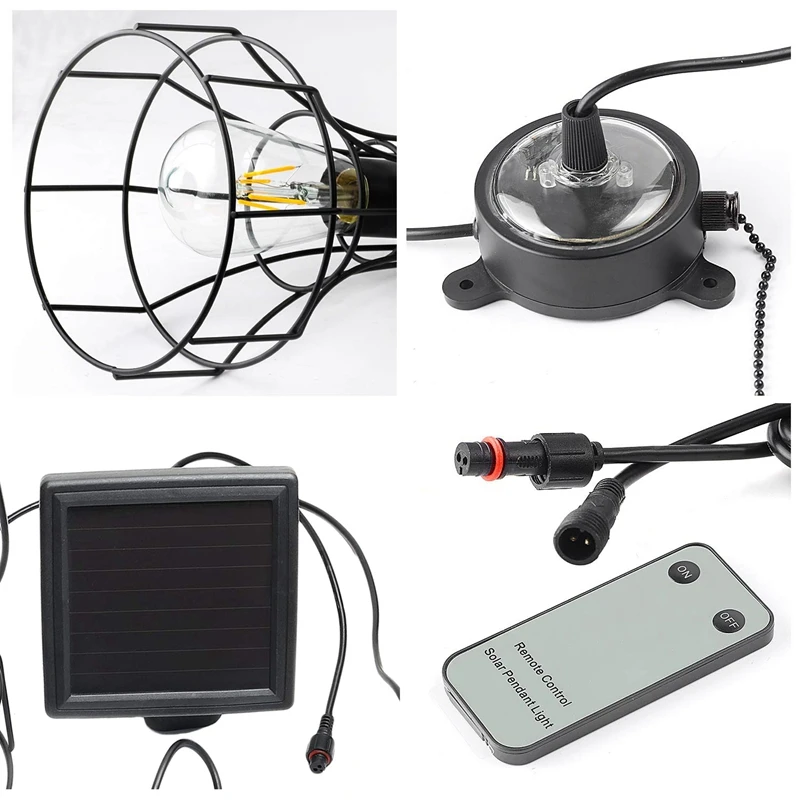 Винтажная наружная садовая декоративная Водонепроницаемая дистанционная