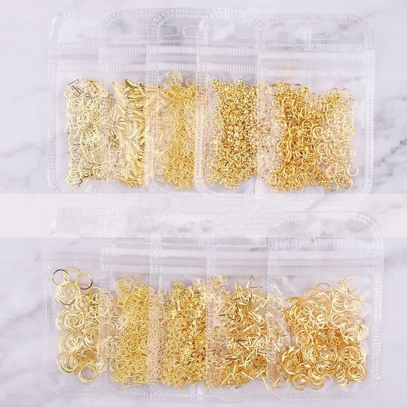 Серьги-гвоздики золотистые/Серебристые в форме капли дождя 200-500 шт. 1 пакет |