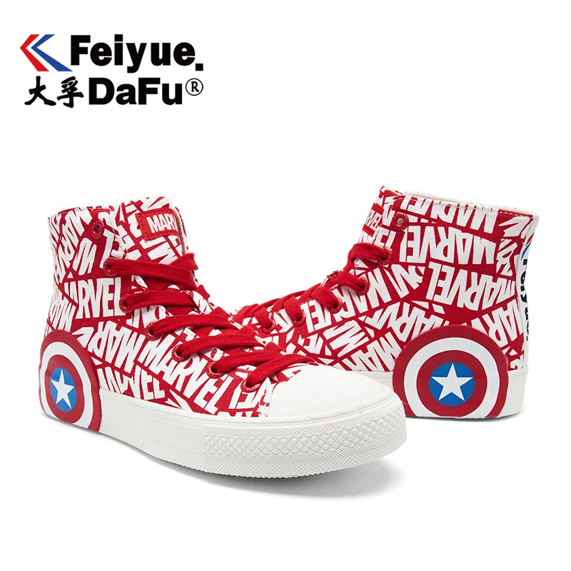 DafuFeiyue Marvel 0015 г. Парусиновые туфли лимитированная серия уличные кроссовки с