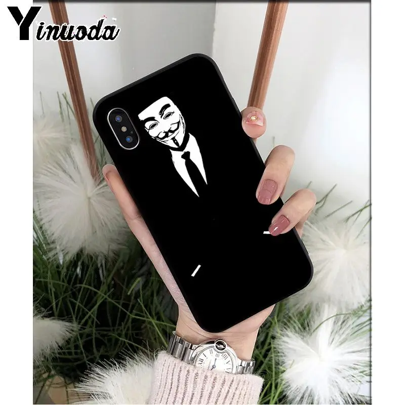 Yinuoda мужской костюм рубашка галстук ТПУ Мягкий силиконовый чехол для телефона Apple iPhone 8 7 6 6S Plus X XS MAX 5 5S SE XR мобильные чехлы