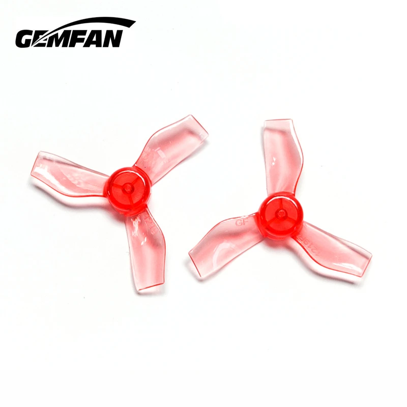 Gemfan 31 мм 1219 0 8x0703x3 3 Лопасти PC Propeller 0804 для RC FPV Racing Freestyle Tinywhoop Mobula6 Drones 1103|Детали и