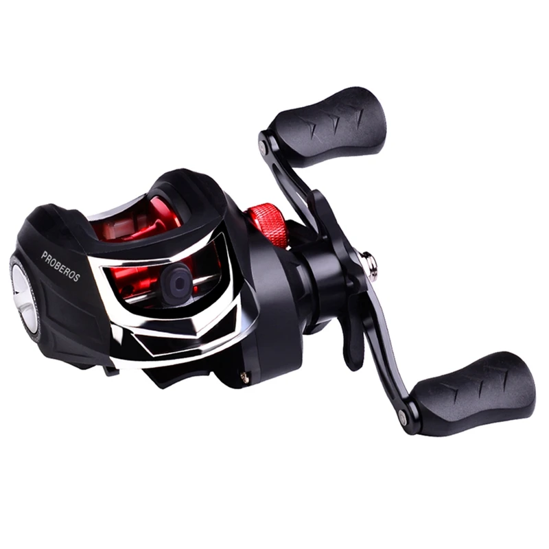 

PRO BEROS 18+1 Spool Spinning Reel 10KG Max Drag 7.1:1 Fishing Wheel Carp Saltwater Spinning Metal Handle Tackle
