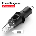 Клеймо 20 шт иглы татуировки революционный картридж изогнутый Magnum Shader #12 (0,35 мм иглы) 1205RM 1207RM 1209RM 1211RM 1213RM коробка