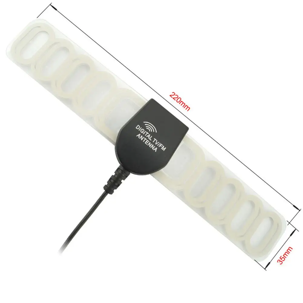 HiMISS автомобильный телевизор цифровой DVB-T 2 в 1 FM/радио антенна усилитель F разъем